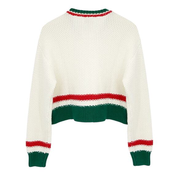 SHOW ME YOUR MUMU Only One Sweater in Festive Stripe S - Picture 5 of 12